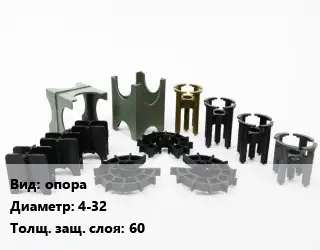 Фиксатор арматуры опора D=4-32 s=60